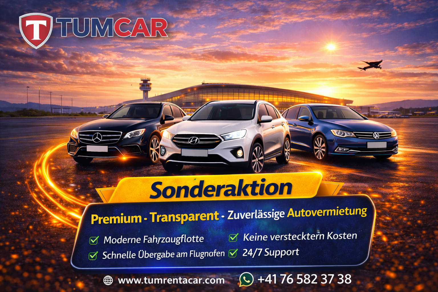 Exklusive TUMCAR Aktion – Premium & Transparent