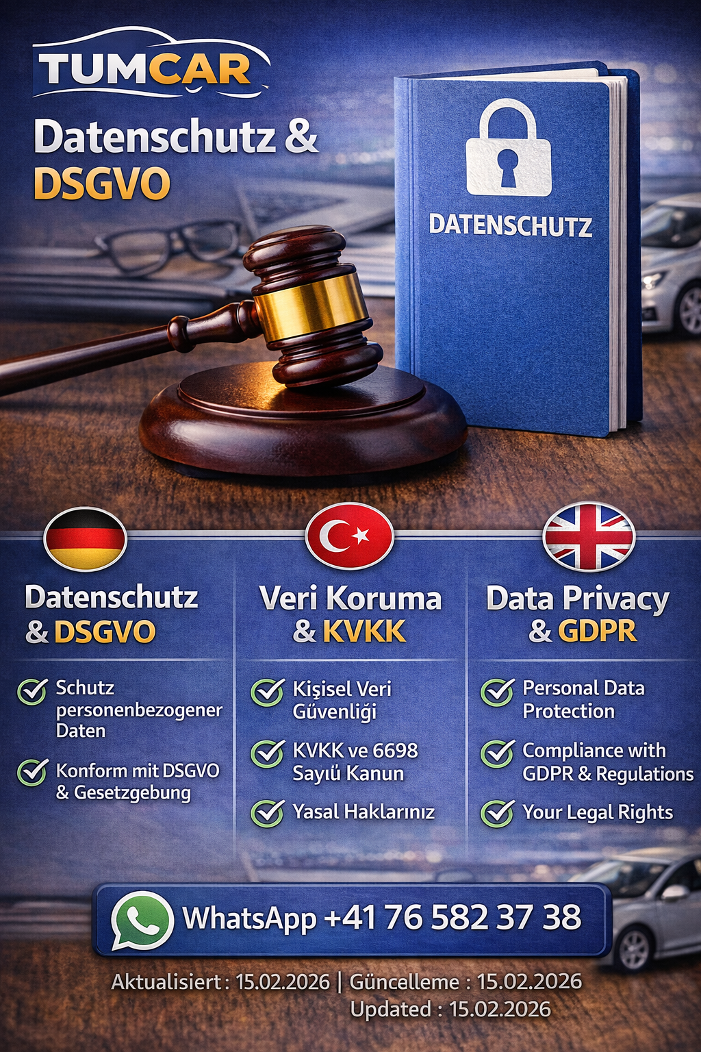 Datenschutz - DSGVO